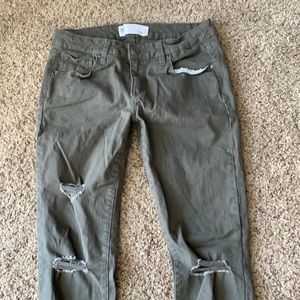 RSQ- army green pants